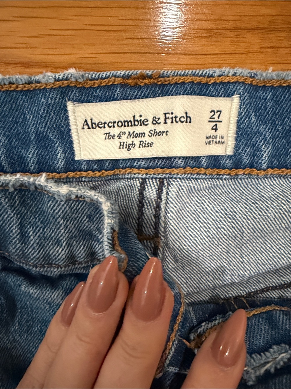 High Rise Mom Shorts - Picture 2 of 3